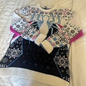 Gwen Spiderwoman Christmas Sweater - S